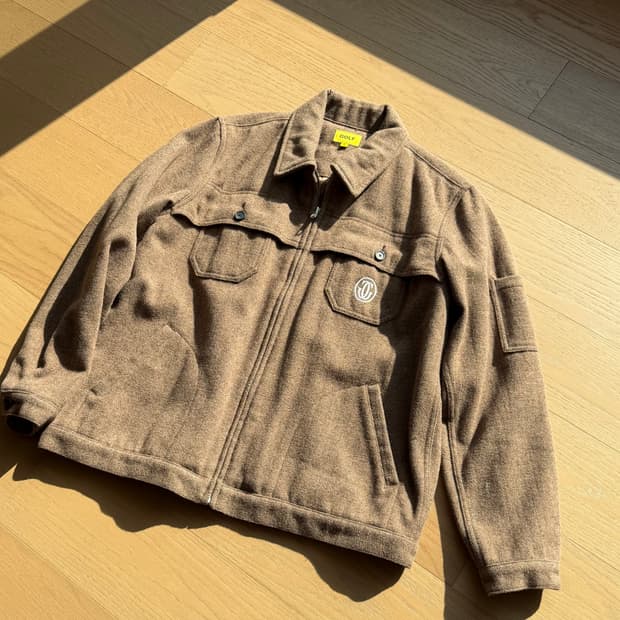 [L] 골프왕 울 헤링본 자켓