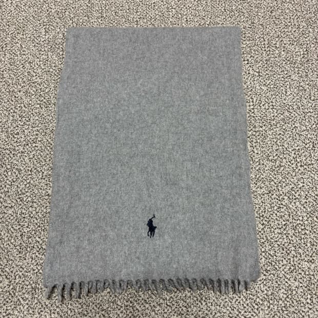 [택포,캐시미어100] 폴로 랄프로렌 캐시미어 머플러 목도리 [B]