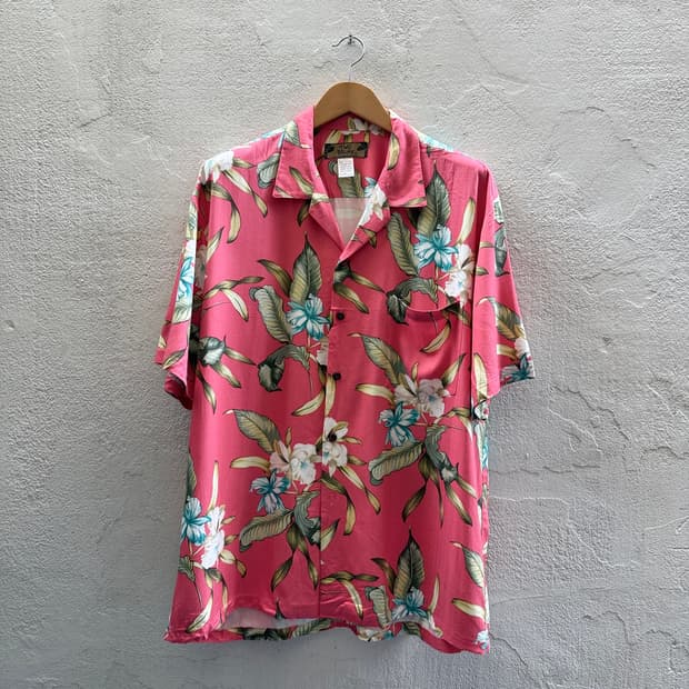 90s two palms 하와이셔츠