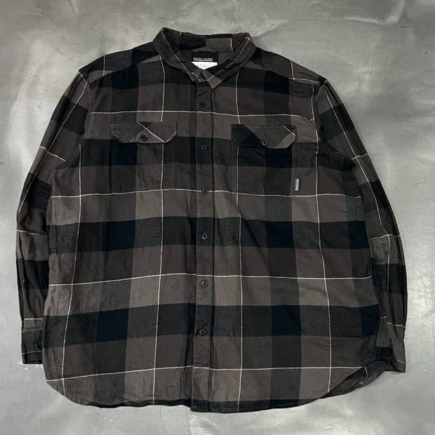  컬럼비아 워크 체크 셔츠 y14995