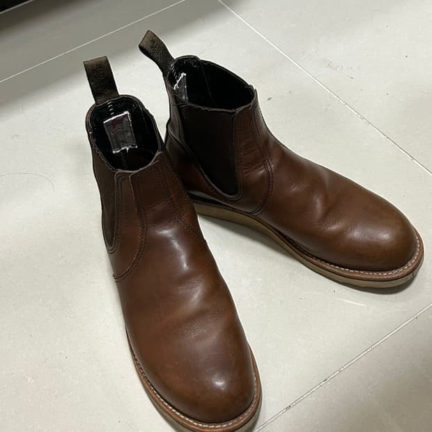 레드윙 첼시부츠 엠버하니스