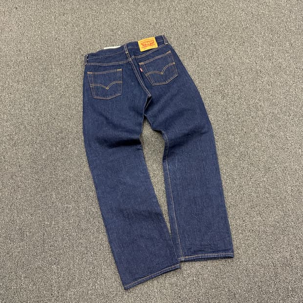 31/32) 리바이스 501 진청 데님팬츠