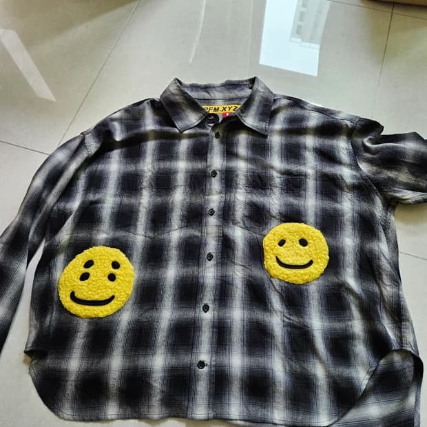 CPFM human made 더블 비젼 체크 셔츠 1사이즈