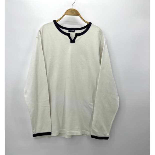 [Uniqlo] 올드 유니클로 오픈 헨리넥 링거티셔츠