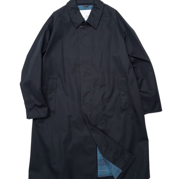 [S] nanamica  나나미카 고어텍스 발마칸 코트 (Navy)
