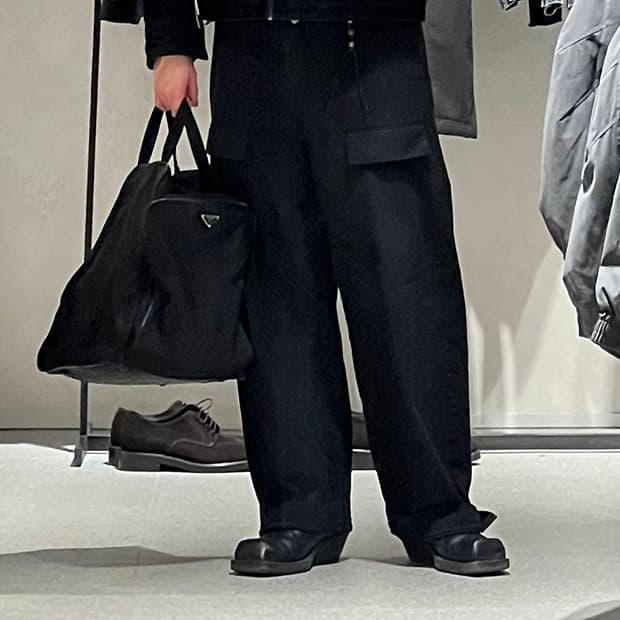 [유니섹스]프라다 빅사이즈 SKI Boot tote 토트/보스턴 백