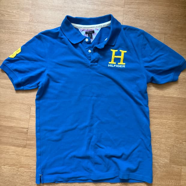 Vintage Tommy Hilfiger Blue Polo Shirt