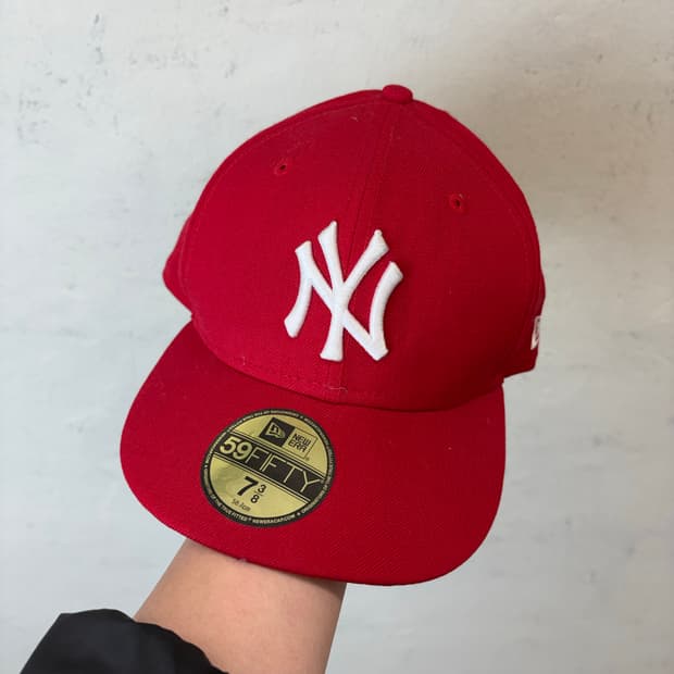뉴에라 MLB 뉴욕양키즈 브루클린 스냅백 레드