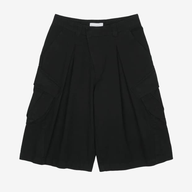Sansan Gear Capri Pants Black_26SS
