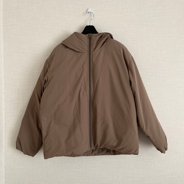 무인양품 발수 다운패딩