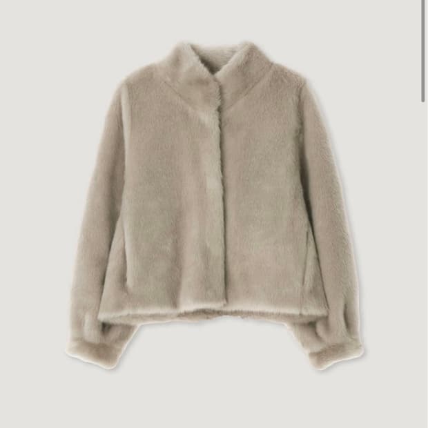 망고매니플리즈 ballen eco fur jacket