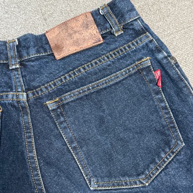 gold rush 중청 데님 팬츠