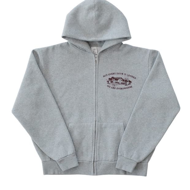 [Collect Pieces] grey 후드집업 M size (새상품)