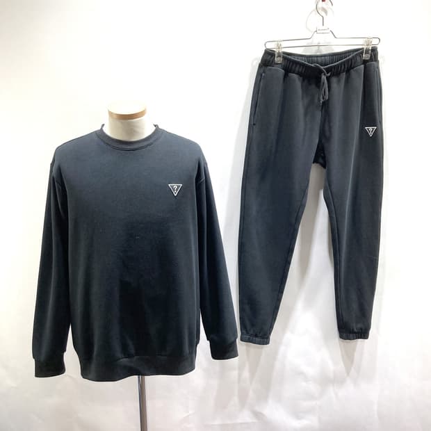 게스 남성기모트레이닝셋업 M 