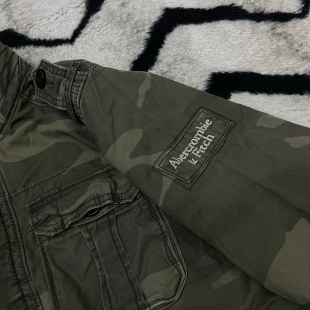 [M]아베크롬비 카모플라주 필드 야상 자켓