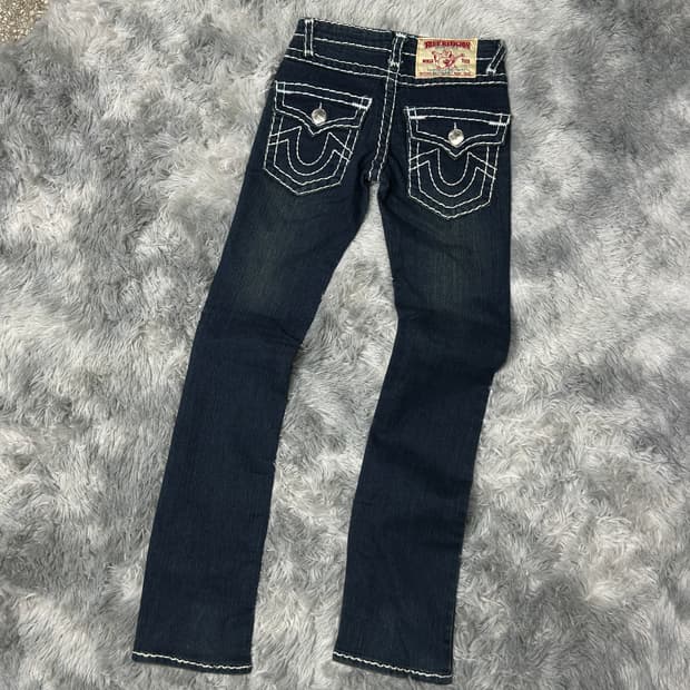 트루릴리전 빌리 스티치 청바지 26