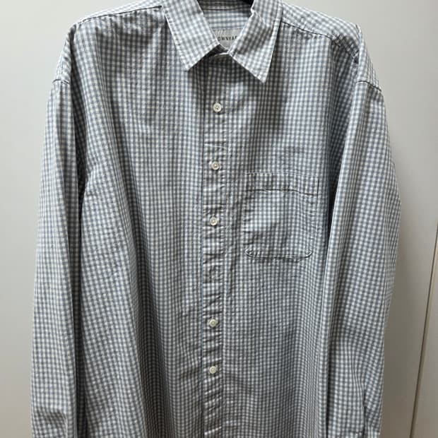 브라운야드  스테디셔츠 블루  새상품