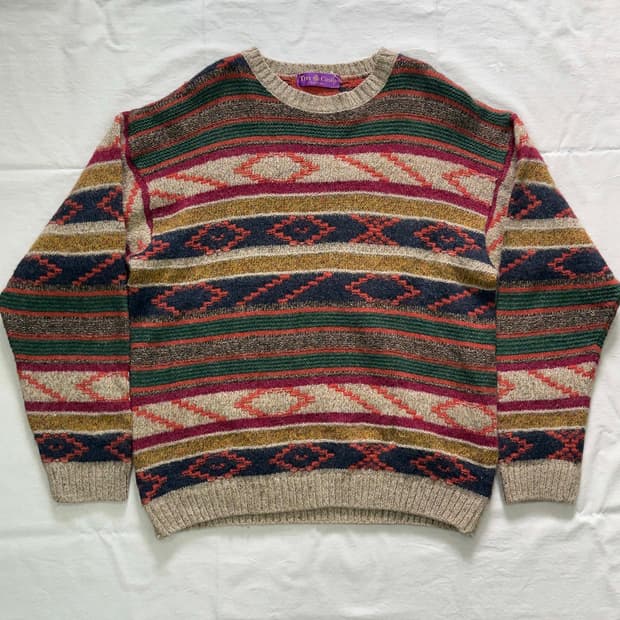 90s 이탈리아 알파카 니트