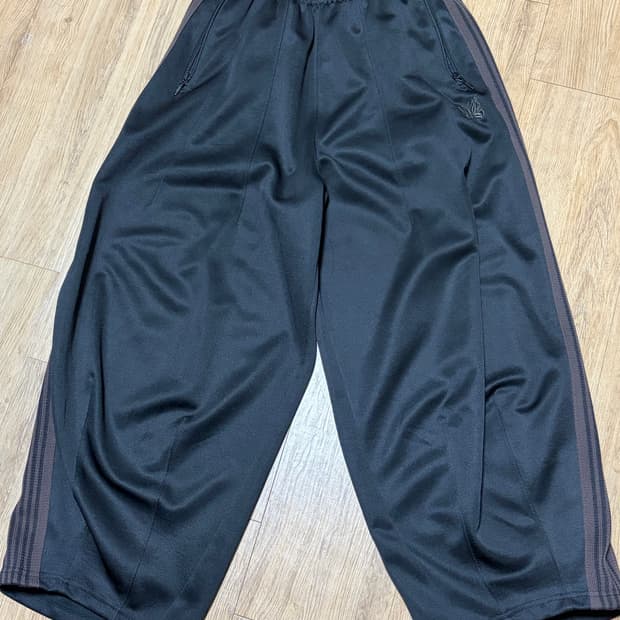24fw NeedlesHD 트랙팬츠 폴리 스무스 PU277 블랙