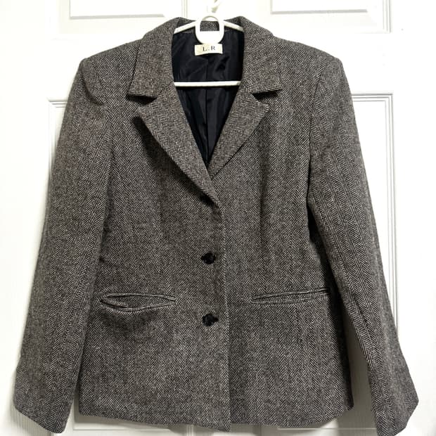 (택포) 빈티지 울자켓