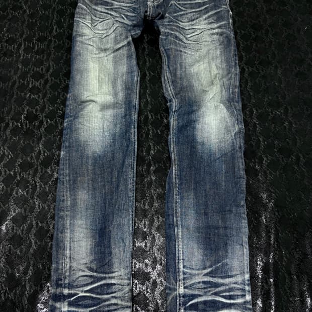 “BUFFALO BOBS” 00’s Crack Design Denim P
