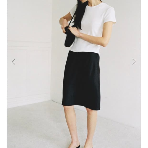 에레 ehre wool blend jersey top 아이보리