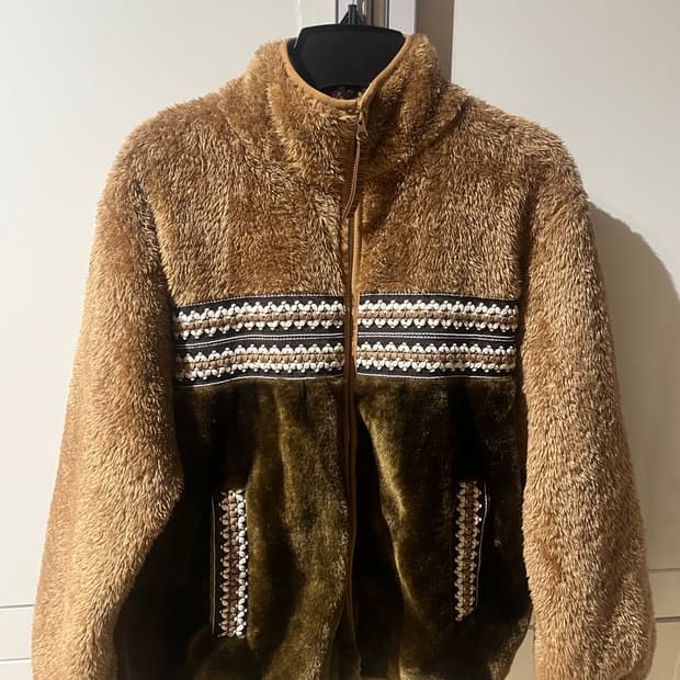 어그 플리스 자켓