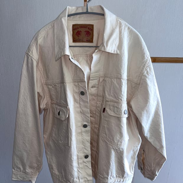 풀카운트 2102EC 2nd Type Ecru Denim Jacket