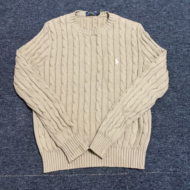 폴로 랄프로렌 꽈배기 니트