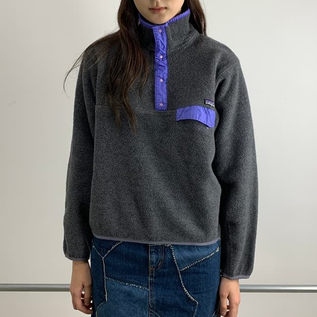 90s 파타고니아 신칠라 스냅 플리스