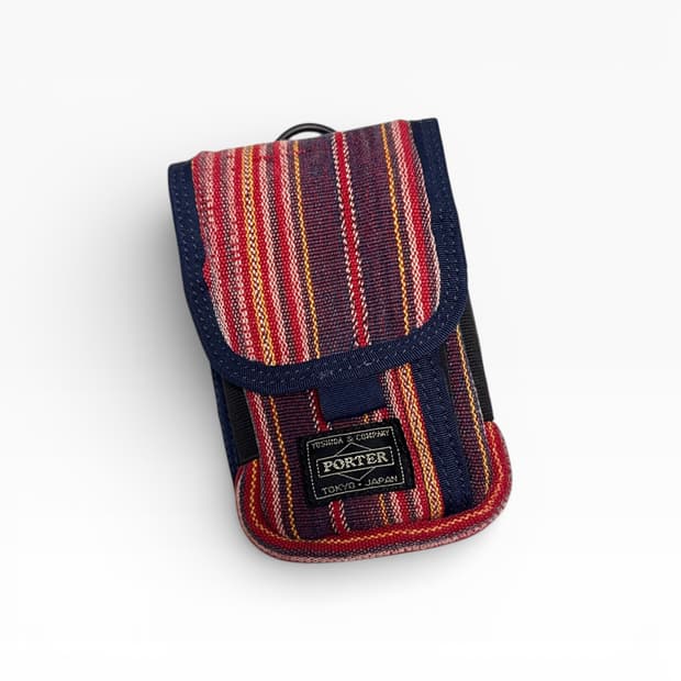 포터(PORTER) x 꼼데가르송 준야 와타나베 멀티 파우치 케이스 백
