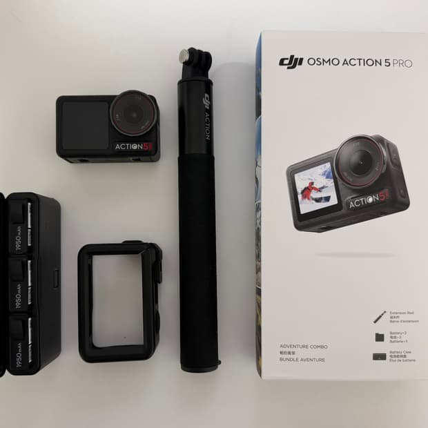 DJI 오즈모 액션5 프로 어드벤처 콤보 + 기타 악세서리류