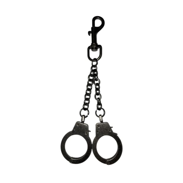빈티지 수갑 키링 