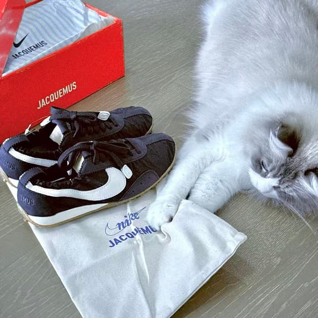 
나이키 x 자크뮈스 문 슈 SP 오프 누아르 캐시미어 270mm