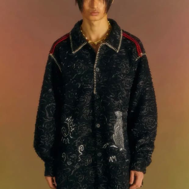 앤더슨벨 샌디버디 엠브로이더리 셔츠 L 