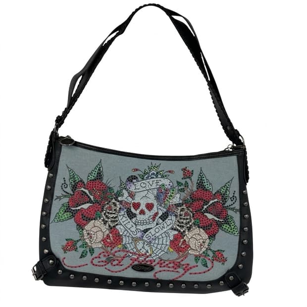 에드하디 ed Hardy 스컬 숄더백 