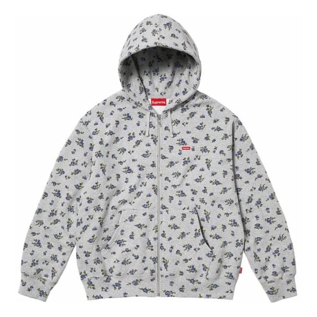 슈프림 플라워 후드집업 S~M 사이즈 구해요!