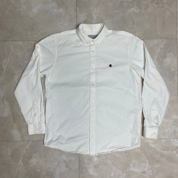 칼하트 윕 메디슨 셔츠 화이트 L