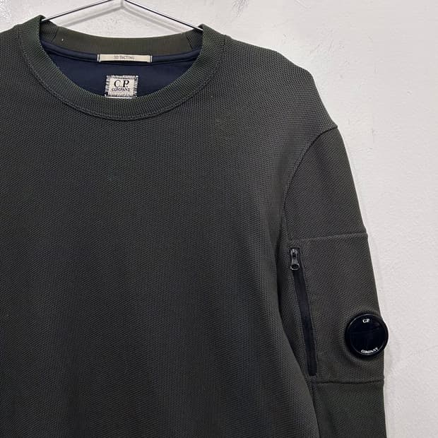 CP컴퍼니 렌즈와펜 와플 코튼 롱슬리브