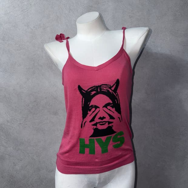 Hysteric Glamour See No Devil Knit  Top