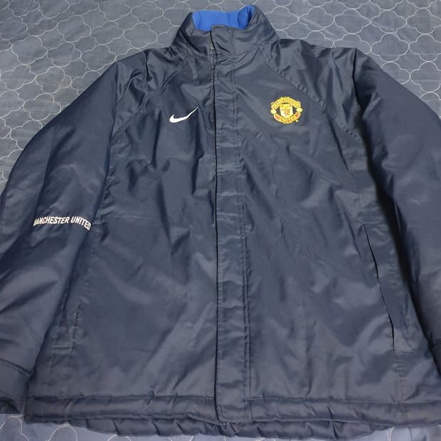 (05/06시즌) 나이키 맨유 박지성입단 벤치파카 네이비 (M)