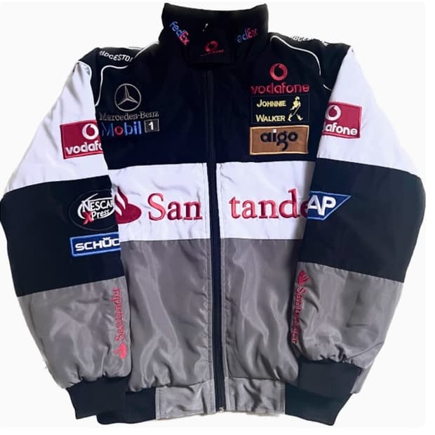 메르세데스 벤츠 F1 에프원 레이싱 자켓 빈티지 점퍼 바이크
