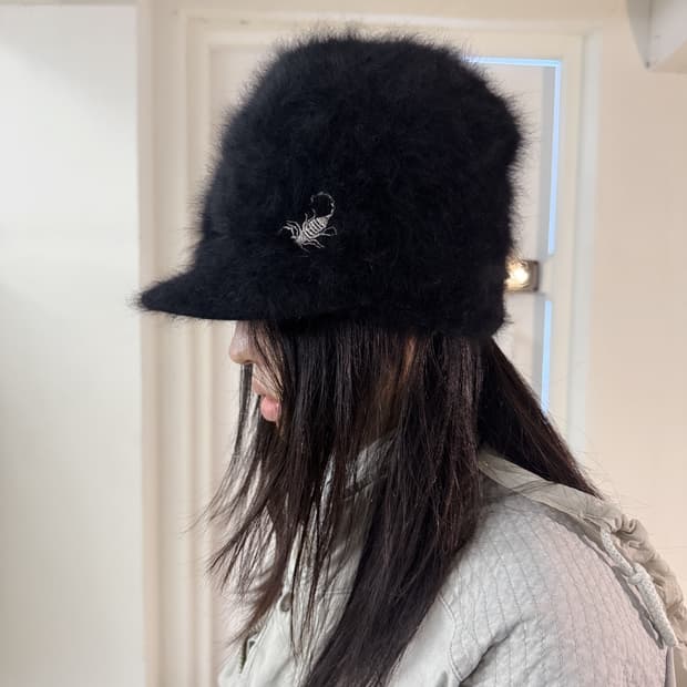 HYSTERIC GLAMOUR  Fuzzy Wool Cap