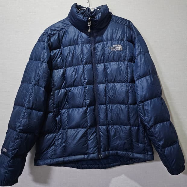 노스페이스 거위털 구스 경량점퍼 경량패딩 100/L