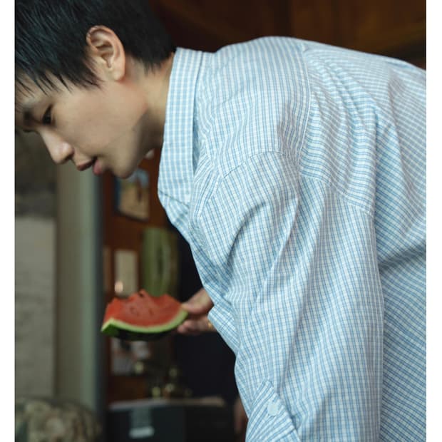 (구매) HAM 그랜파 셔츠 블루