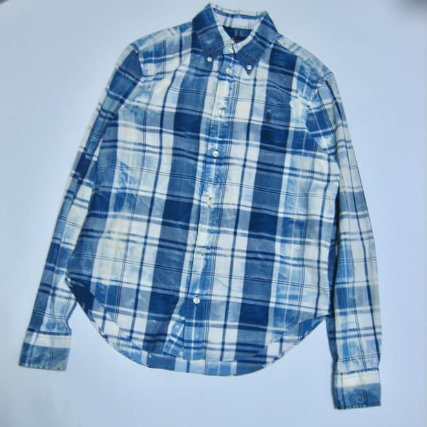 Polo Ralph Lauren  Dyed Blue Check Shirt