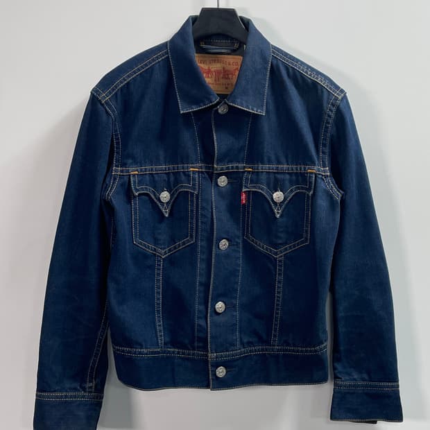 리바이스 타입원 진청 데님자켓 (on.546)
