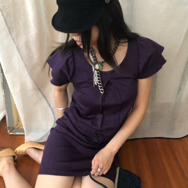 puff sleeve dress