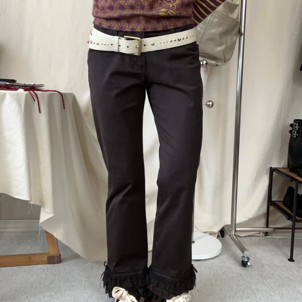 Pink House Lace Pants