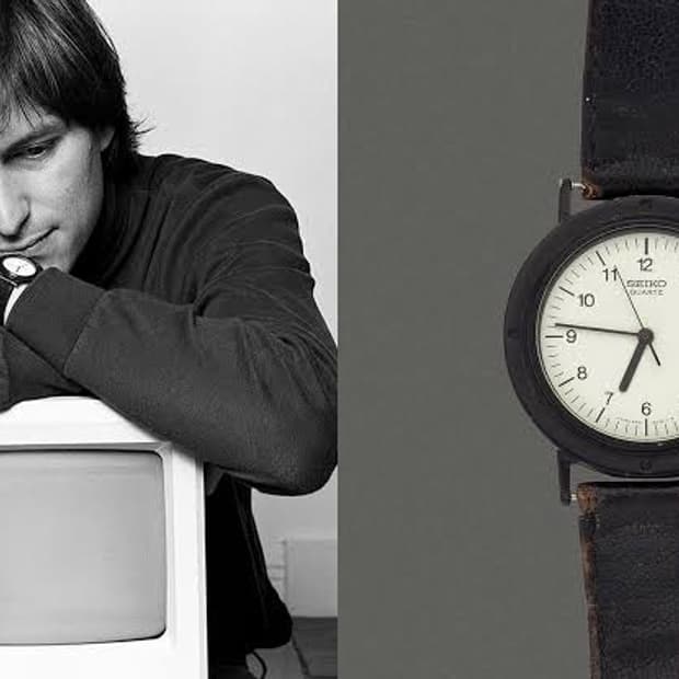 세이코 샤리오 6431-6030 스티브잡스 시계